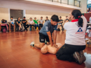 El Club Municipalidad fue escenario de un nuevo curso gratuito de técnicas de RPC y Primeros Socorros Urbanos