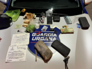 La Guardia Urbana Municipal de Córdoba junto a Policía de Córdoba, detuvieron a dos delincuentes con importante cantidad de droga en su poder