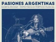 Este sábado llega” Pasiones Argentinas”, un espectáculo poético musical en La Piojera