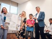 Passerini felicitó a los cuatro cursos ganadores del concurso “Re-Creo”: tendrán su viaje de estudio en el Valle de Calamuchita