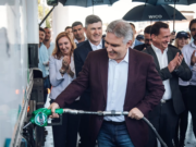 Passerini y Llaryora inauguraron la primera estación de servicio de biocombustibles para el público en general