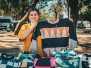 “Navidad circular” continúa en la Plaza Vélez Sarsfield