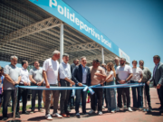 Passerini y Llaryora inauguraron el nuevo polideportivo Parque República y ya son casi sesenta los finalizados en la Capital