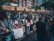 Último día de la “Navidad circular” en la Plaza Vélez Sarfield