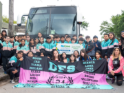 Más de 200 estudiantes de escuelas municipales ganadores del Concurso Re-Creo viajaron al Valle de Calamuchita