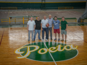Con aportes del Municipio, el club Poeta Lugones refaccionó su cancha de básquet
