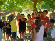 Grandes y chicos aprenden sobre el ambiente y la naturaleza en los Parques Educativos
