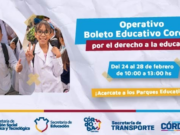 Gestioná el Boleto Educativo Cordobés (BEC) en los Parques Educativos de la ciudad