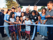 Passerini acompañó a Llaryora en la inauguración del nuevo Polideportivo Social en barrio Quintas de Argüello