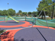 Nuevos juegos infantiles y una gran pérgola serán los principales atractivos de la plaza de barrio Parque Futura