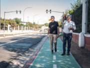 La avenida Del Piamonte ahora es un corredor que fomenta la movilidad sustentable: Passerini habilitó la traza que une el Jardín Botánico con el Parque Kempes