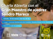 El campeón argentino de ajedrez Sandro Mareco dará una charla en Córdoba