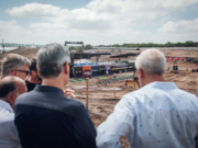 Passerini visitó la pista Infinito Race Track en donde se corre el Campeonato Mundial de Motocross (MXGP)