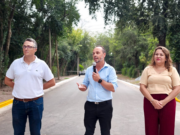 Ente Metropolitano: Villa Allende y Saldán estrenaron casi un kilómetro de nueva pavimentación que une ambas ciudades