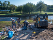 Se retiraron 67 toneladas de residuos domiciliarios en la zona oeste de Costanera