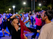 La Plaza de la Intendencia se llenó de canto y baile para el cierre de La Peña de tu Ciudad