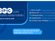 CPC con horario extendido: Mercantil, Ruta 20, General Paz, Capdevila y Chalet San Felipe