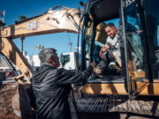 Etapas finales para la ampliación del desagüe pluvial de avenida Vélez Sarsfield: Passerini recorrió las obras en la zona sur de la ciuda