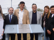 Colonia Tirolesa: el Ente Metropolitano sumó nuevo equipamiento para la puesta en valor de la plaza “La Nueva Estación”