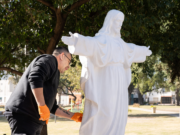 Continúan los trabajos para poner en valor al cementerio San Jerónimo