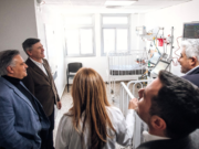 Nueva unidad de cuidados intensivos en el Hospital de Niños: Passerini acompañó a Llaryora en la inauguración