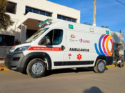 La localidad de Bouwer recibió una nueva ambulancia para el traslado de pacientes