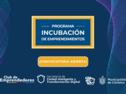 Nueva convocatoria al Programa de Incubación para emprendimientos y PyMEs cordobesas