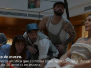 A puro circo con “Siempre estoy llegando” en el Museo Metropolitano de Arte Urbano