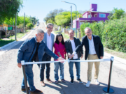 Salsipuedes: el Ente Metropolitano inauguró la obra vial y el nuevo sistema de alumbrado público en calle Tucumán