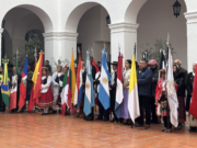 Colores, banderas, tradiciones, historia y emoción colmaron el Cabildo Histórico en el Día Nacional del Inmigrante