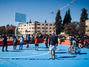 Barrio SEP tiene un nuevo playón deportivo construido con fondos del Presupuesto Participativo Barrial