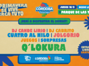 En vísperas de la primavera, el Parque de Las Tejas se llena de música en vivo con grandes artistas en escena