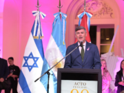 Passerini participó del acto aniversario por los 90 años de la DAIA