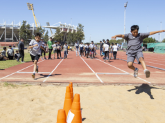 Más de 1.200 estudiantes de escuelas municipales aprendieron técnicas de atletismo