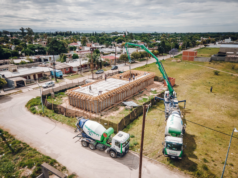 Avanza la construcción del Centro de Acompañamiento en Adicciones y Salud Mental de barrio Ituzaingó