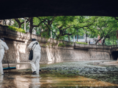Cada semana se retiran 45 toneladas de residuos a lo largo de los 7 kilómetros de la Cañada