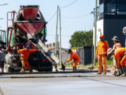 Rehabilitan una arteria clave del norte capitalino