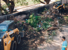 189 toneladas de residuos retiradas en un megaoperativo de limpieza en la zona este