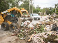 Más de 1100 toneladas de residuos fueron retiradas de basurales y canales en la última semana