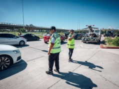 Operativo de ordenamiento municipal durante el partido de Talleres y Gimnasia Esgrima de Mendoza