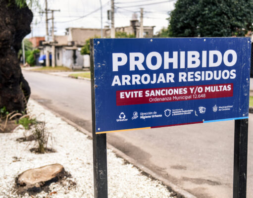 La Municipalidad erradicó un espacio de arrojo crónico de residuos en una calle de Marqués de Sobremonte La Municipalidad Erradicó Un Espacio De Arrojo Crónico De Residuos En Una Calle De Marqués De Sobremonte