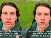 Un influencer estadounidense reaccionó a los 10 clubes más convocantes de argentina: el Top-Ten y qué puesto ocupa Talleres Un influencer estadounidense reaccionó a los 10 clubes más convocantes de argentina: el Top-Ten y qué puesto ocupa Talleres
